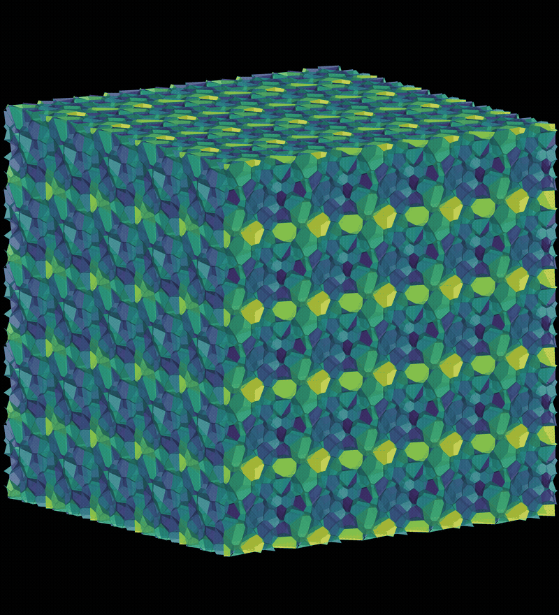 Amorphous Voronoi